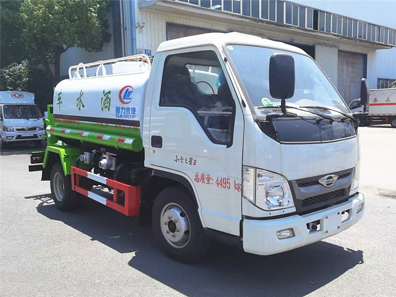 福田時代藍牌灑水車