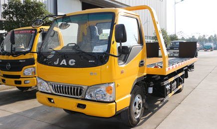 江淮康鈴一拖二藍牌清障車