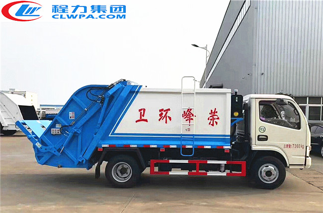 東風(fēng)銳鈴5方壓縮式垃圾車 東風(fēng)銳鈴5方壓縮式垃圾車