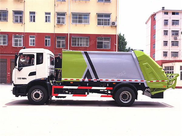 國六東風天錦壓縮垃圾車